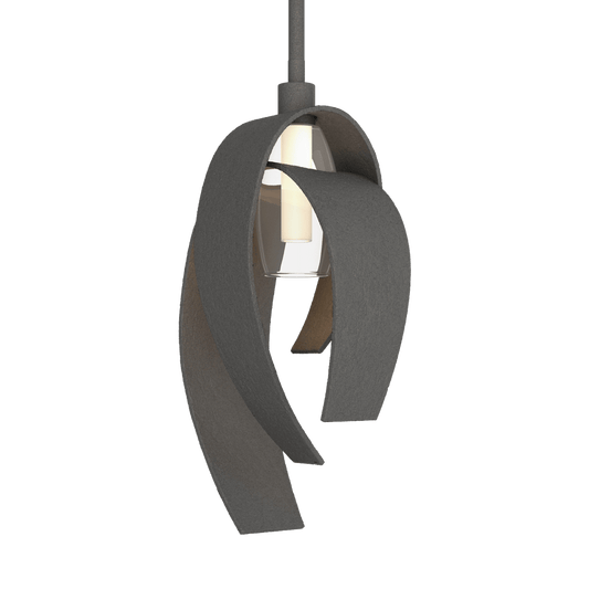 Corona Large Mini Pendant - Natural Iron by Hubbardton Forge