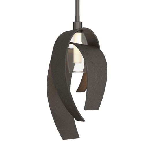 Corona Large Mini Pendant - Oil Rubbed Bronze by Hubbardton Forge