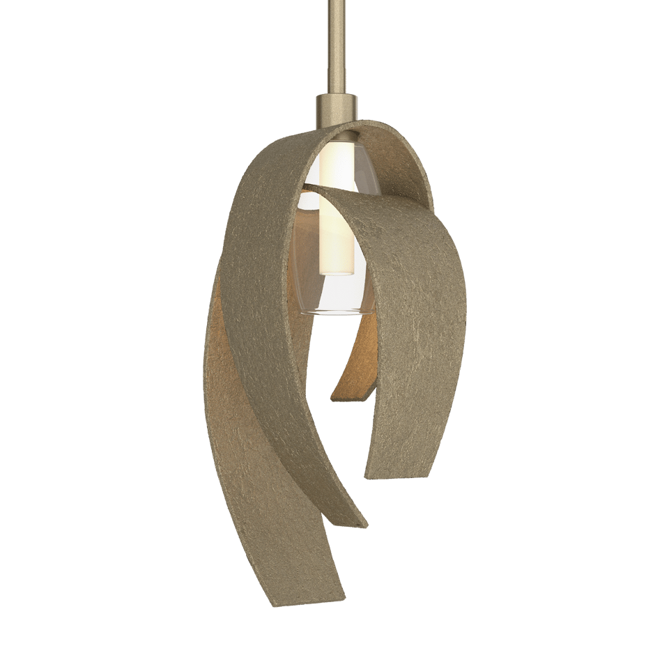 Corona Large Mini Pendant - Soft Gold by Hubbardton Forge