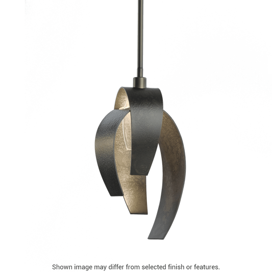 Corona Large Mini Pendant - White by Hubbardton Forge