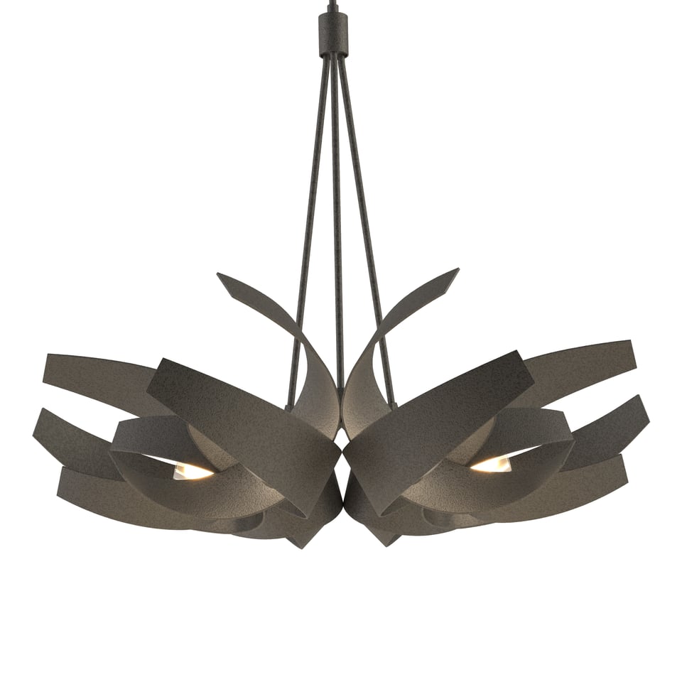 Corona Large Pendant - Natural Iron by Hubbardton Forge