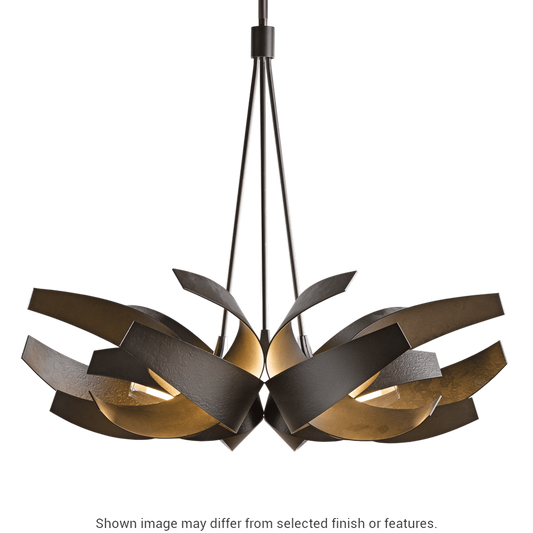 Corona Large Pendant - White by Hubbardton Forge