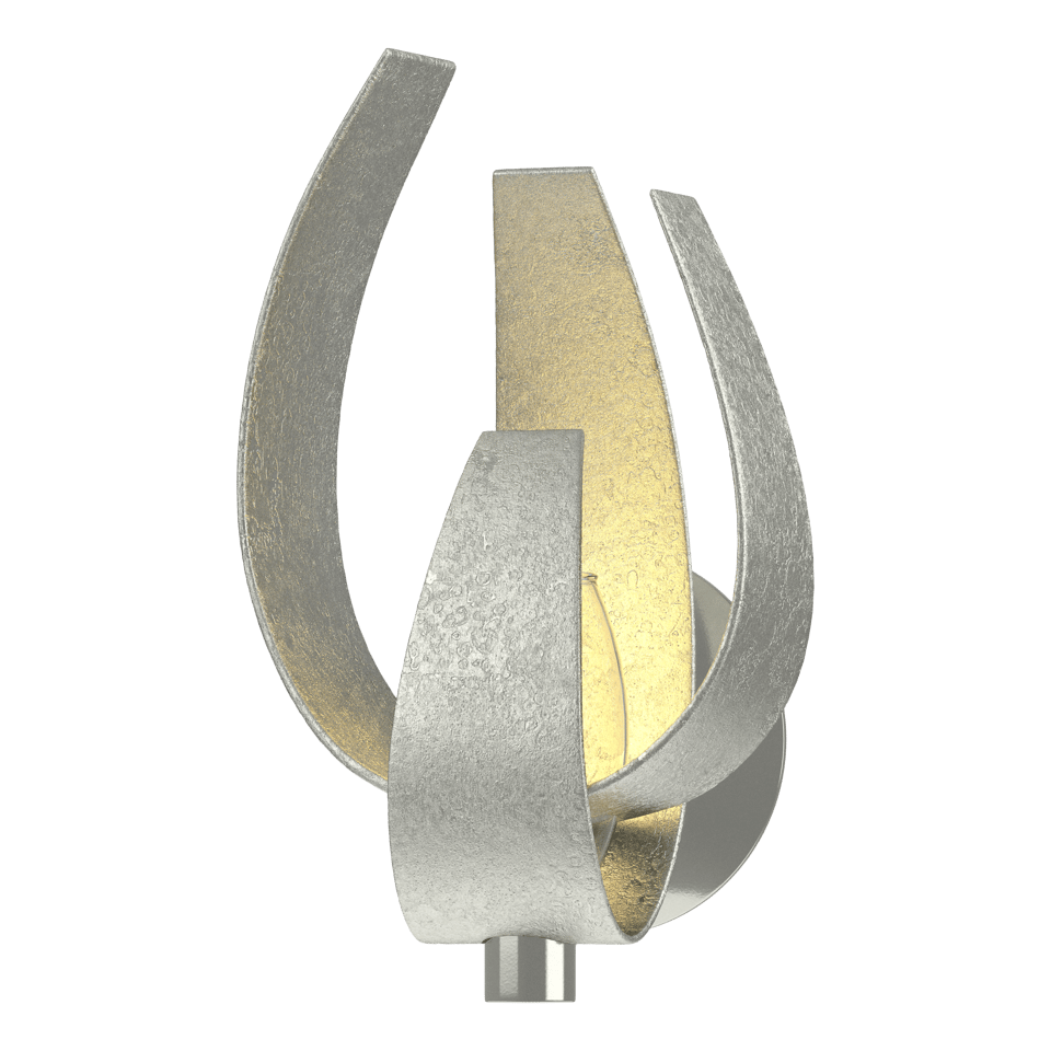 Corona Large Sconce - Sterling by Hubbardton Forge