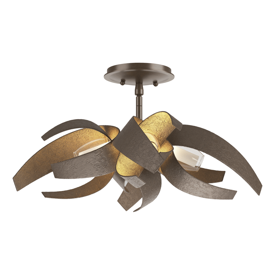 Corona Semi-Flush - Bronze by Hubbardton Forge