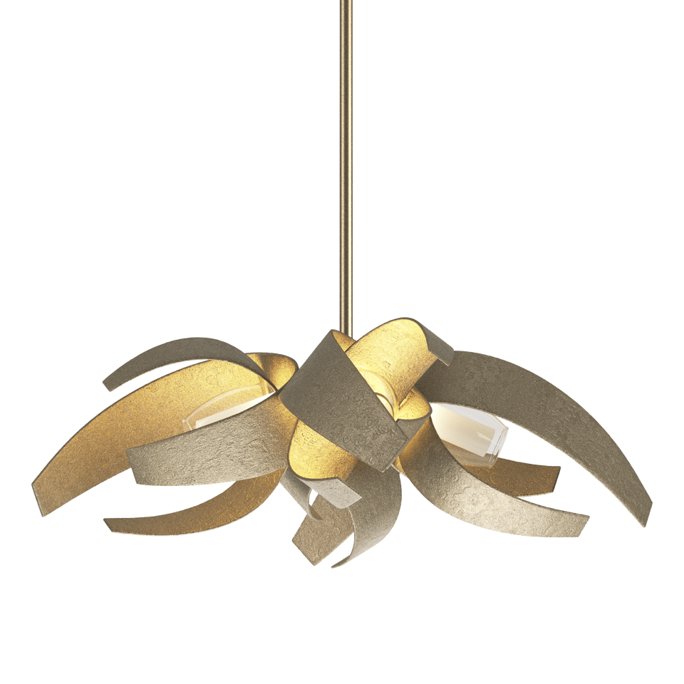 Corona Small Pendant - Soft Gold by Hubbardton Forge