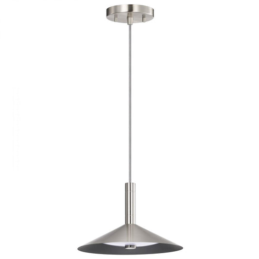 Corrine - 10 Inch LED Pendant - Brushed Nickel - 3K/4K/5K CCT Selectable - Satco 62-2081