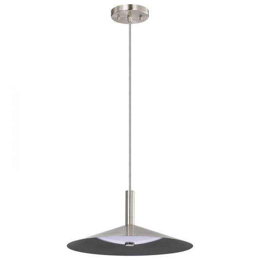 Corrine - 14 Inch LED Pendant - Brushed Nickel - 3K/4K/5K CCT Selectable - Satco 62-2082