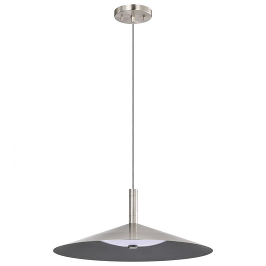 Corrine - 18 Inch LED Pendant - Brushed Nickel - 3K/4K/5K CCT Selectable - Satco 62-2083