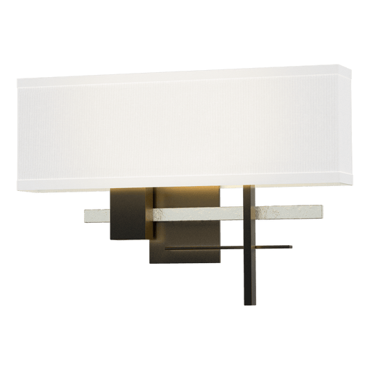 Cosmo Sconce - Black - Vintage Platinum Accent by Hubbardton Forge