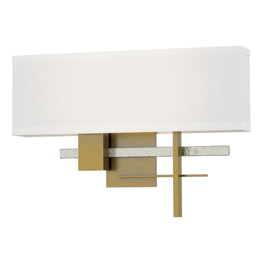 Cosmo Sconce - Modern Brass - Sterling Accent by Hubbardton Forge