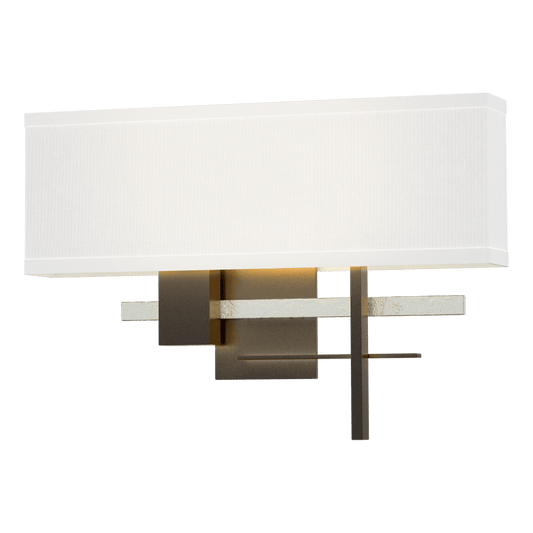 Cosmo Sconce - Oil Rubbed Bronze - Vintage Platinum Accent by Hubbardton Forge