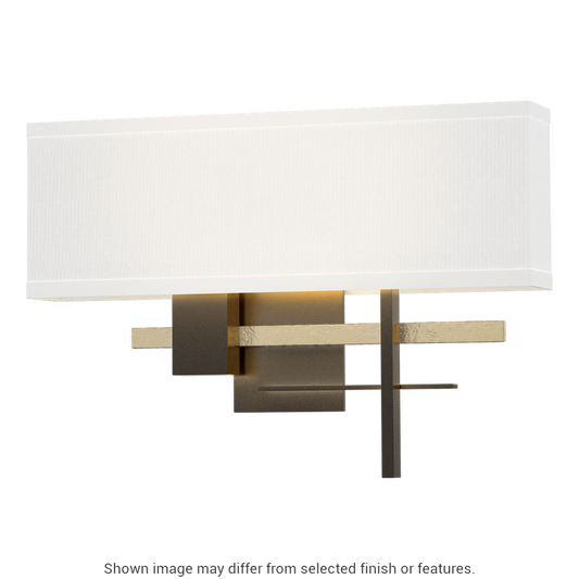 Cosmo Sconce - Oil Rubbed Bronze - White Accent by Hubbardton Forge