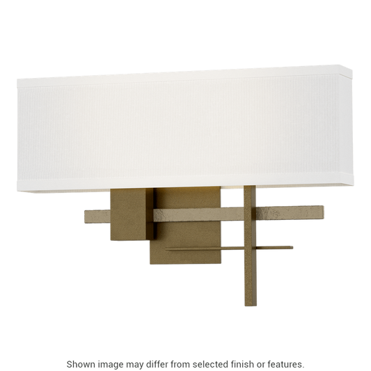 Cosmo Sconce - Soft Gold - White Accent by Hubbardton Forge