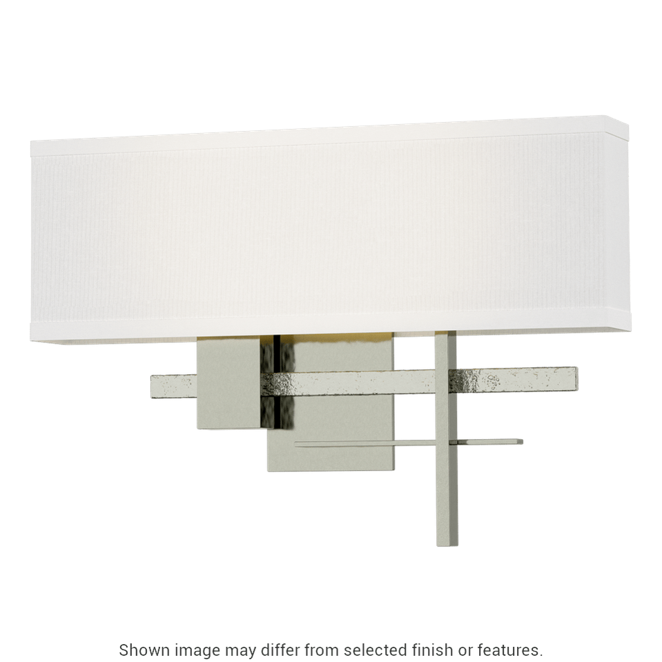 Cosmo Sconce - Sterling - White Accent by Hubbardton Forge
