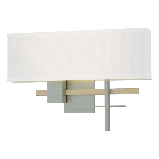 Cosmo Sconce - Vintage Platinum - Modern Brass Accent by Hubbardton Forge