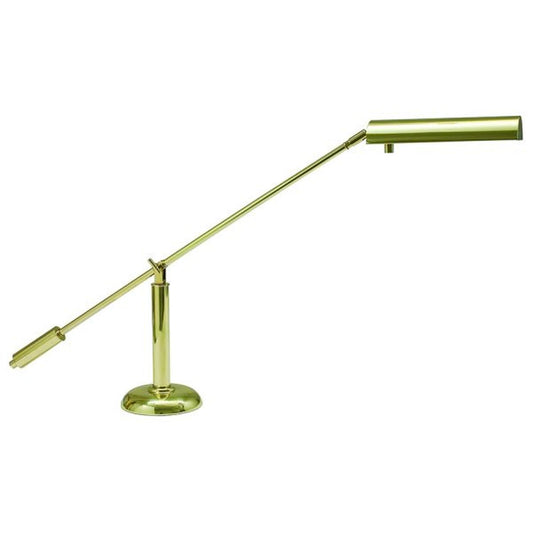 Counter Balance Halogen Piano and Desk Lamp - PH10-195-PB - Polished Brass by House of Troy