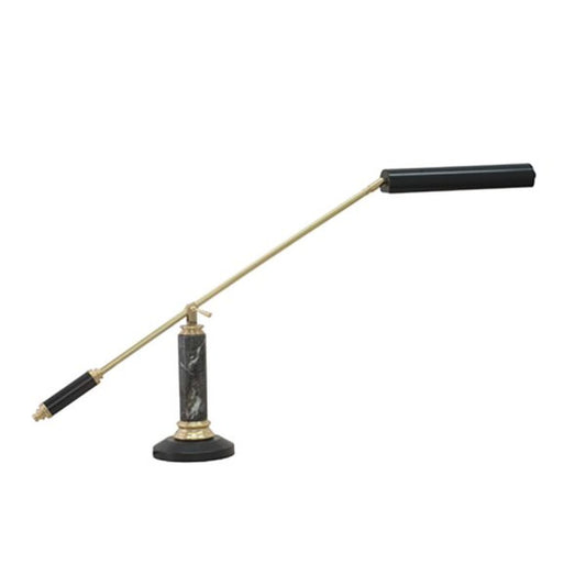 Counter Balance LED Piano and Desk Lamp - PLED192-617 - Black/Polished Brass by House of Troy
