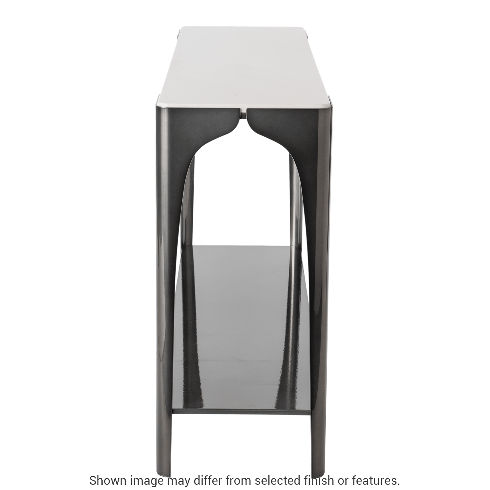 Cove Marble Top Console Table - White by Hubbardton Forge
