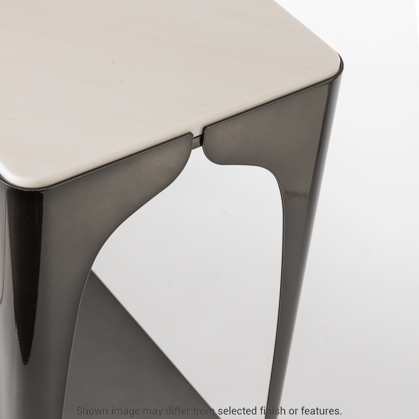 Cove Marble Top Console Table - White by Hubbardton Forge