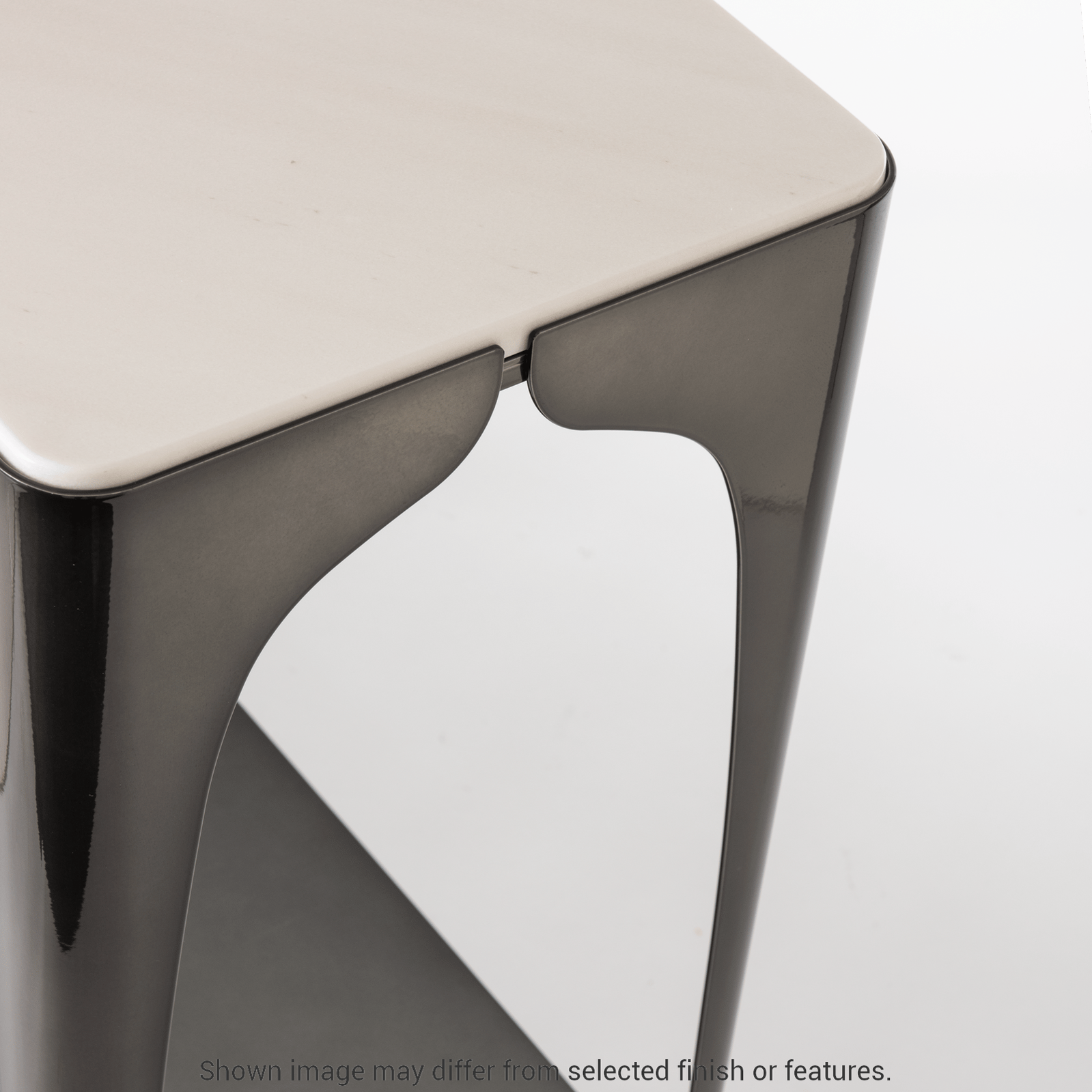 Cove Marble Top Console Table - White by Hubbardton Forge