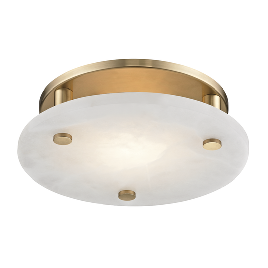 Croton Flush Mount - Aged Brass by Hudson Valley Lighting