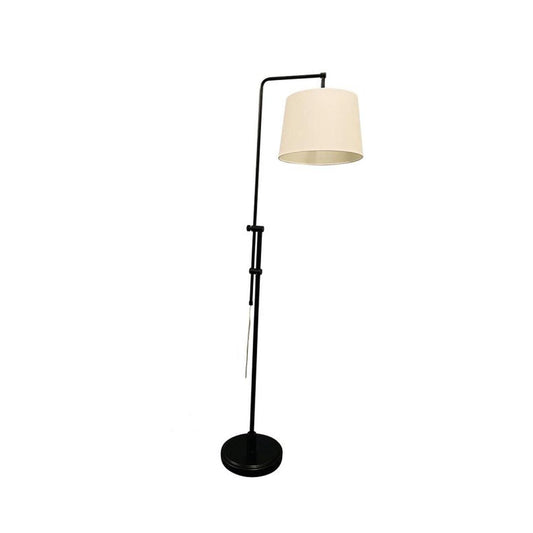 Crown Point Adjustable Downbridge Floor Lamp - CR700-BLK - Black by House of Troy