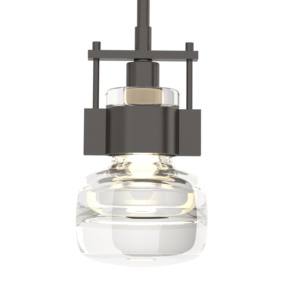 Cuff Large Mini Pendant - Oil Rubbed Bronze by Hubbardton Forge