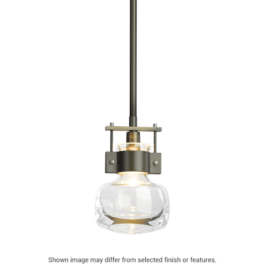 Cuff Mini Pendant - White by Hubbardton Forge
