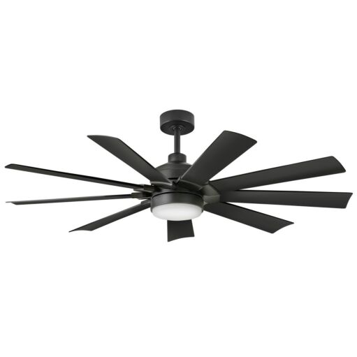 Turbine 60" LED Smart Fan - Matte Black  - Hinkley Lighting 904260FBB-LWD