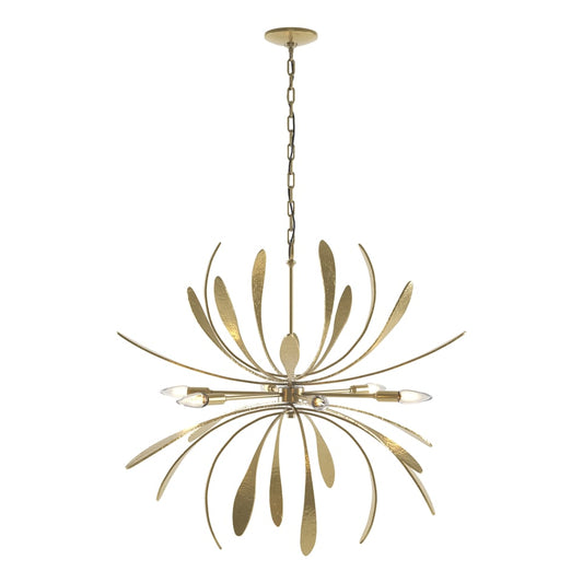 Dahlia Chandelier - Modern Brass by Hubbardton Forge