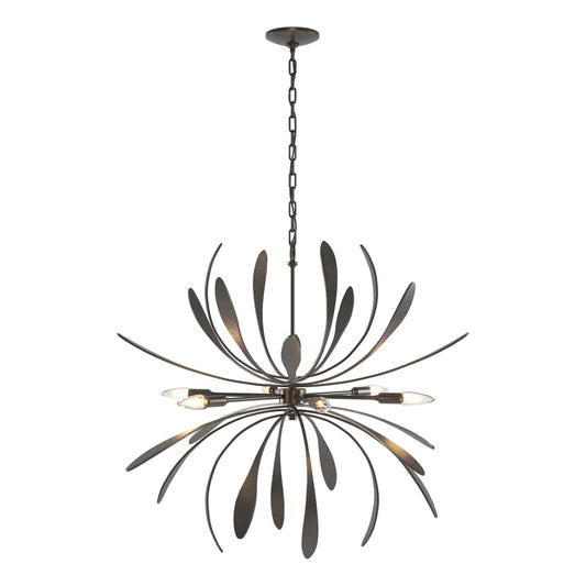 Dahlia Chandelier - Oil Rubbed Bronze by Hubbardton Forge