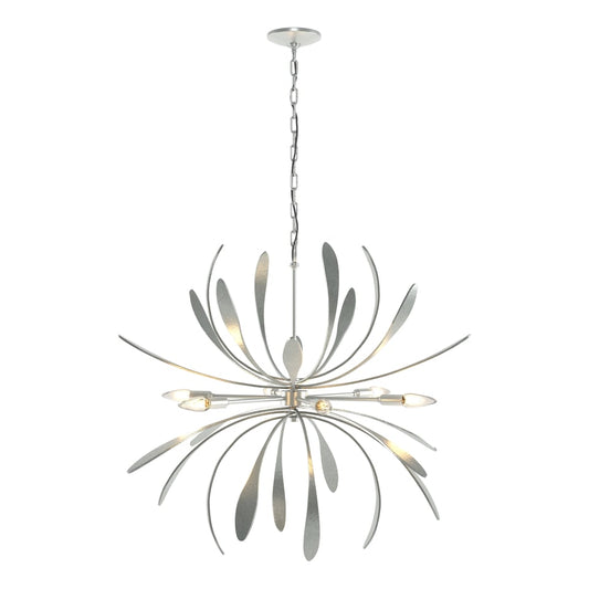 Dahlia Chandelier - Vintage Platinum by Hubbardton Forge