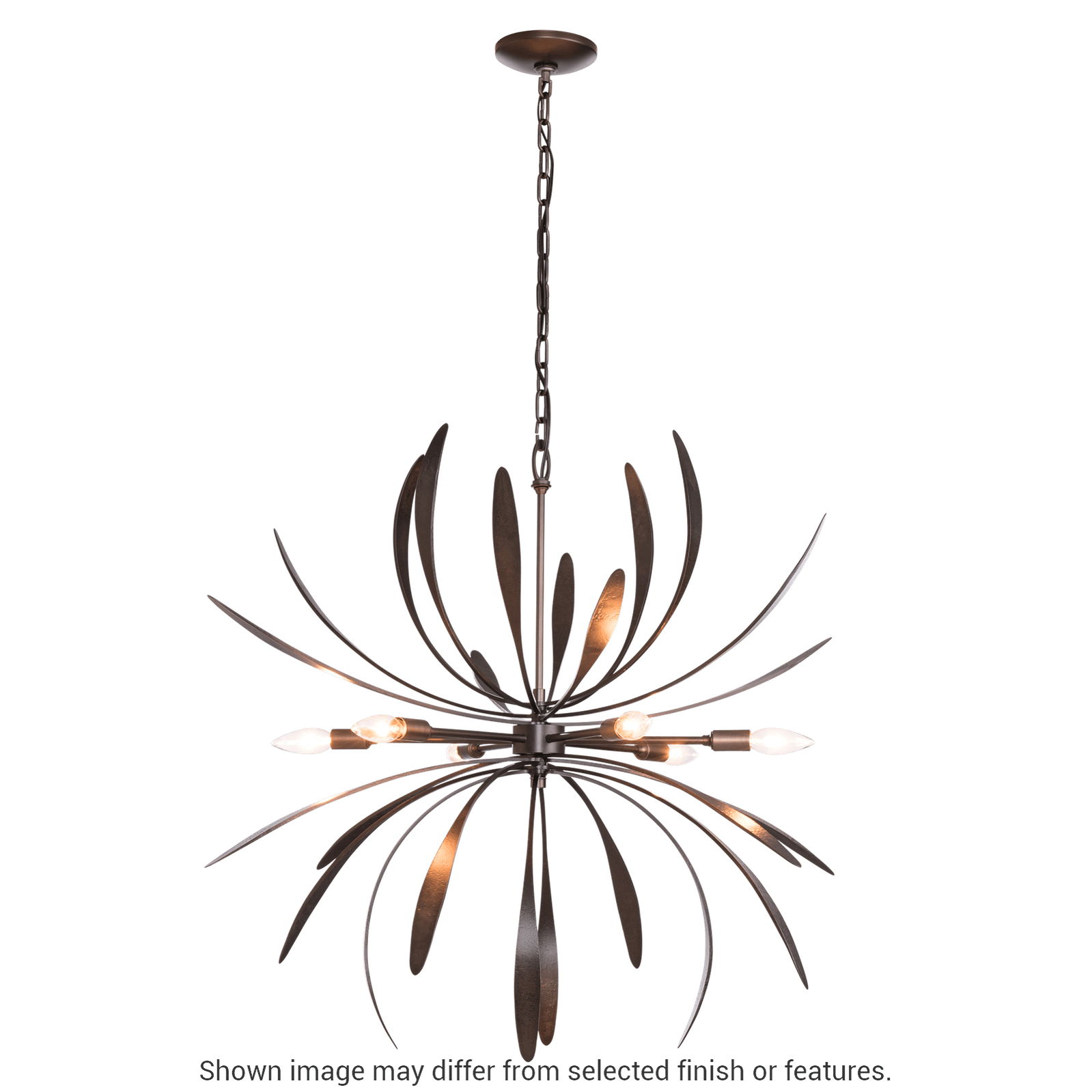 Dahlia Chandelier - White by Hubbardton Forge