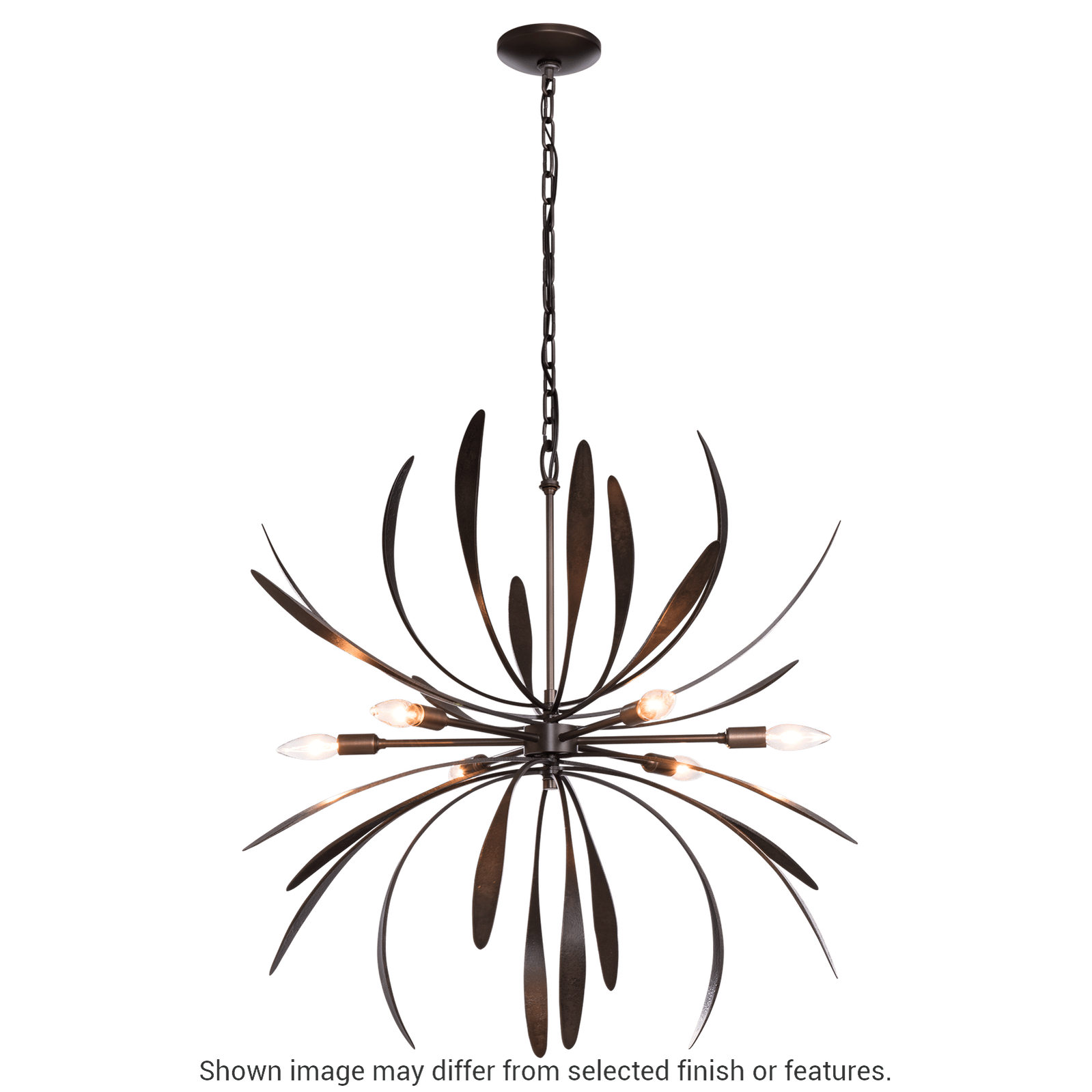 Dahlia Chandelier - White by Hubbardton Forge