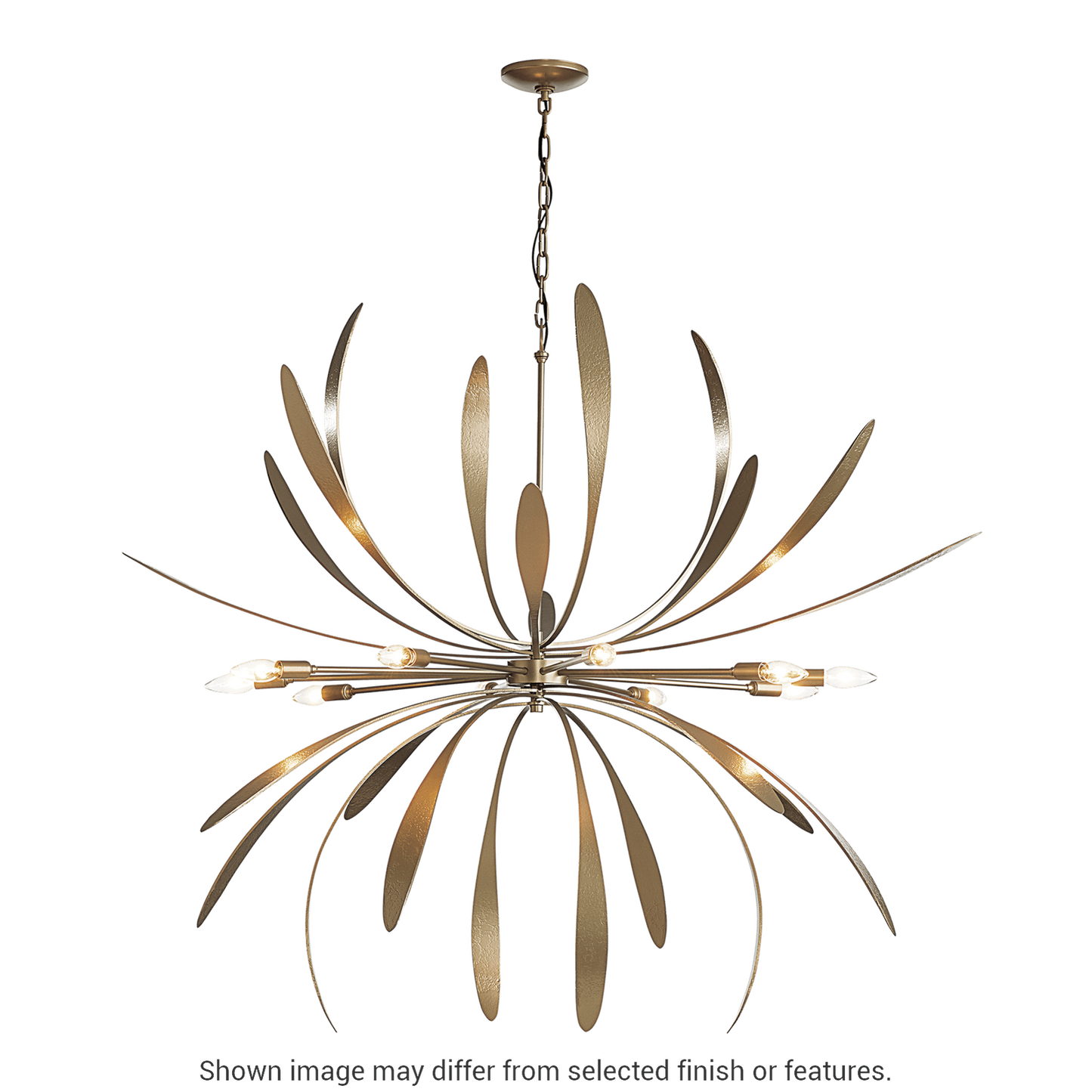 Dahlia Large Chandelier - White by Hubbardton Forge