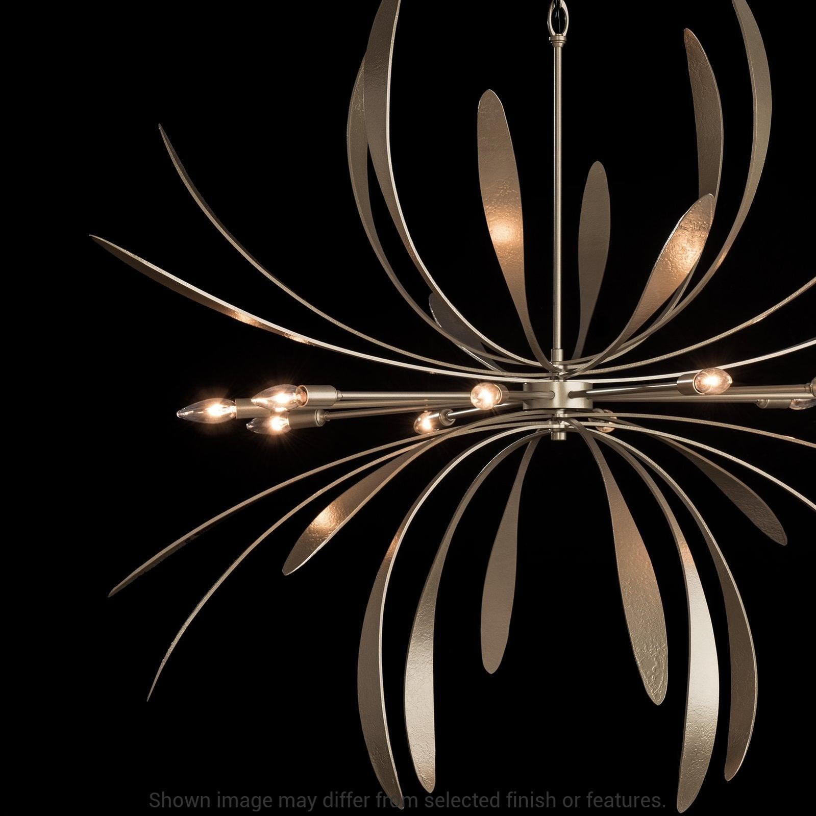 Dahlia Large Chandelier - White by Hubbardton Forge