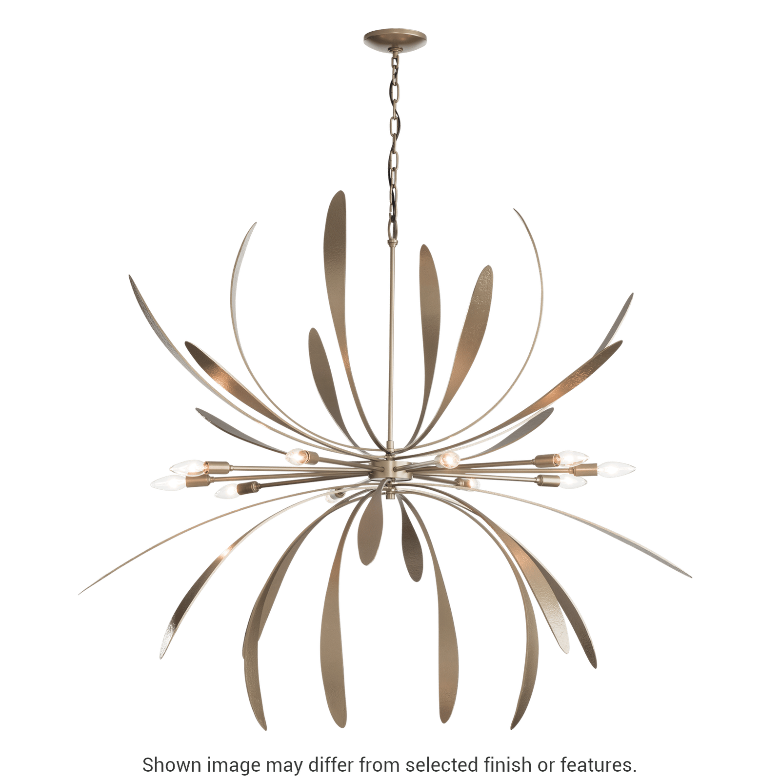 Dahlia Large Chandelier - White by Hubbardton Forge