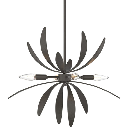 Dahlia Mini Pendant - Dark Smoke by Hubbardton Forge