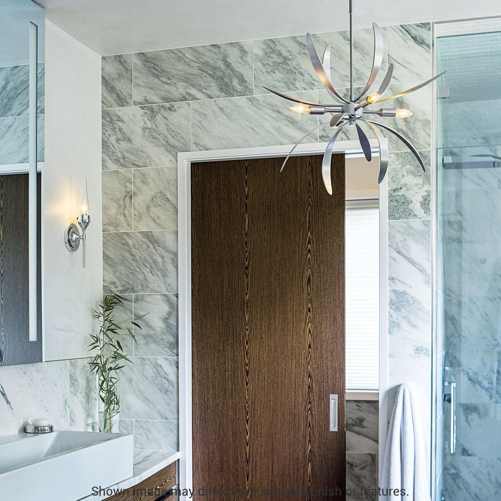 Dahlia Mini Pendant - White by Hubbardton Forge
