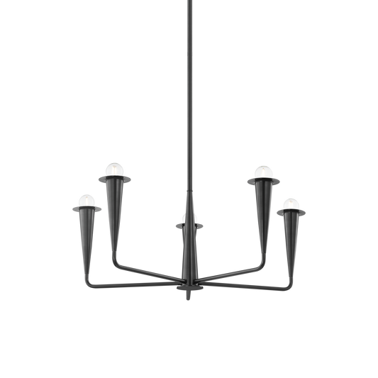 Danna Chandelier - 5-Light - Old Bronze - Mitzi H791805-OB