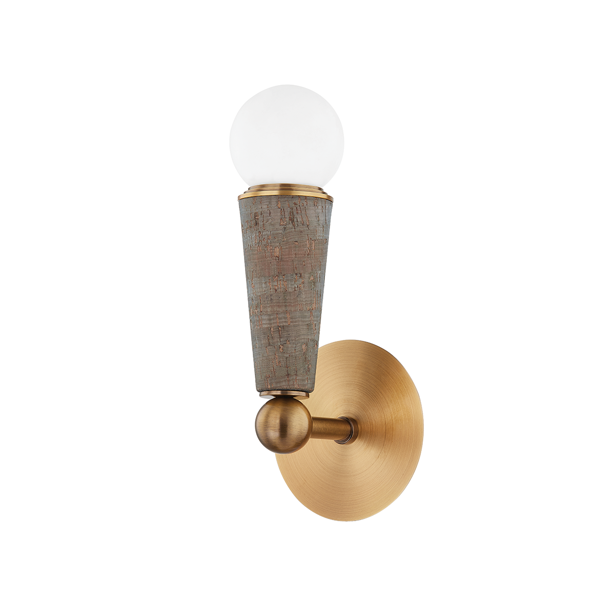 Dax Wall Sconce - 1-Light - Patina Brass - Troy Lighting B1612-PBR
