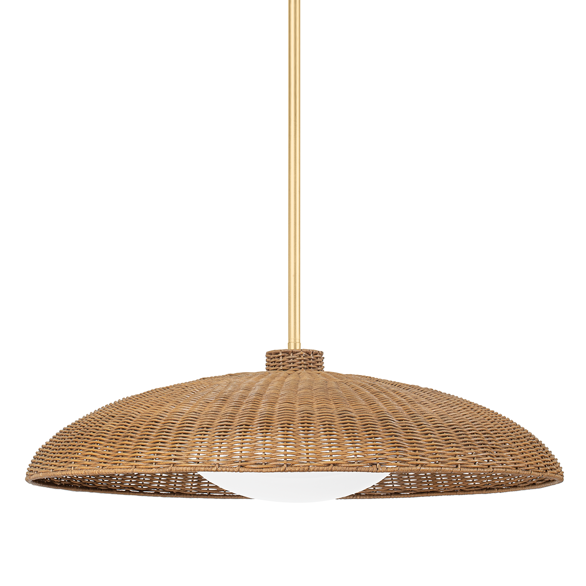 Delano Large Pendant - Vintage Gold Leaf by Hudson Valley Lighting