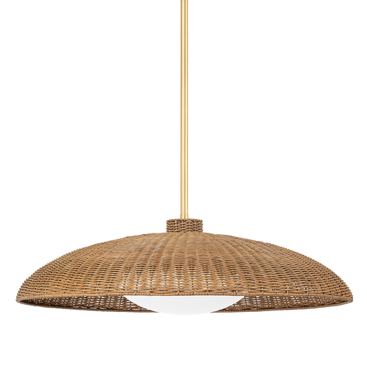 Delano Large Pendant - Vintage Gold Leaf by Hudson Valley Lighting