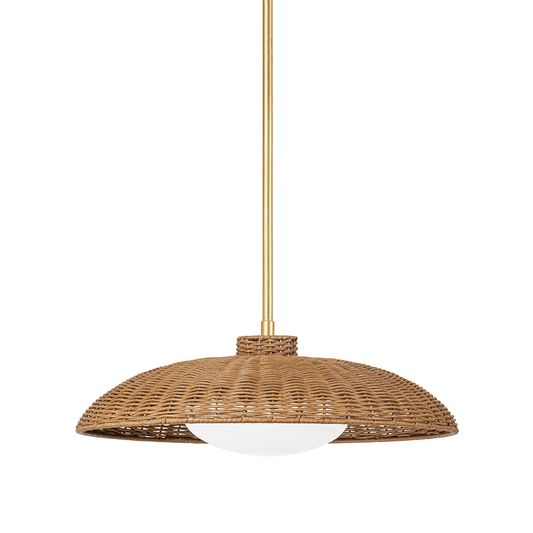 Delano Pendant - Vintage Gold Leaf by Hudson Valley Lighting