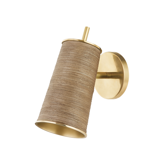 Delran Wall Sconce - Aged Brass by Hudson Valley Lighting