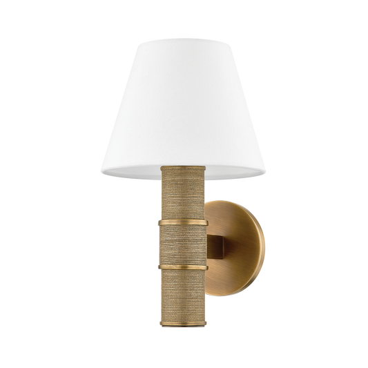 Denton Wall Sconce - 1-Light - Patina Brass - Troy Lighting B1513-PBR