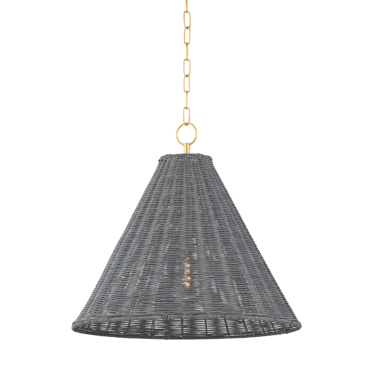 Destiny Pendant - 1-Light - Aged Brass - Mitzi H825701-AGB