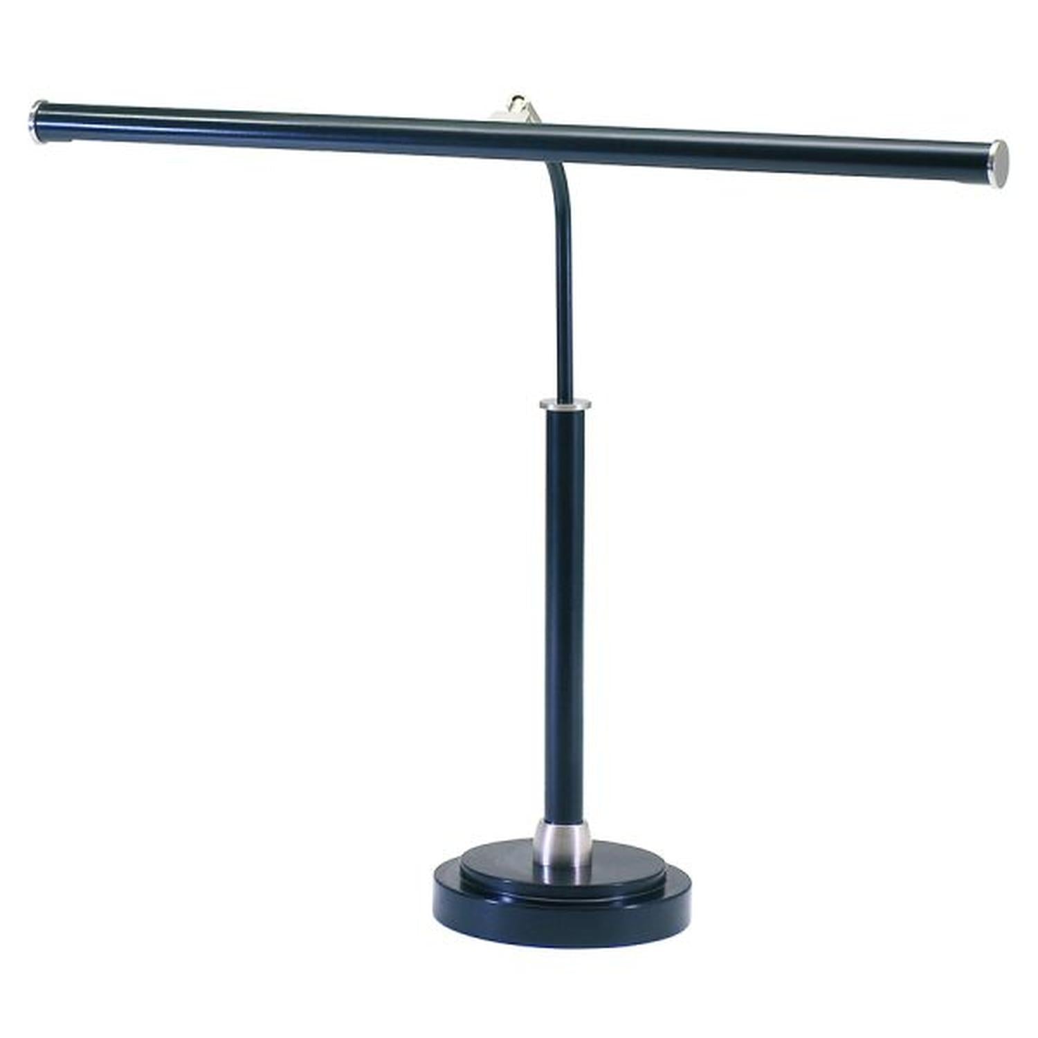 Digital LED Piano and Desk Lamp - PLED100-527 - Black/Satin Nickel by House of Troy