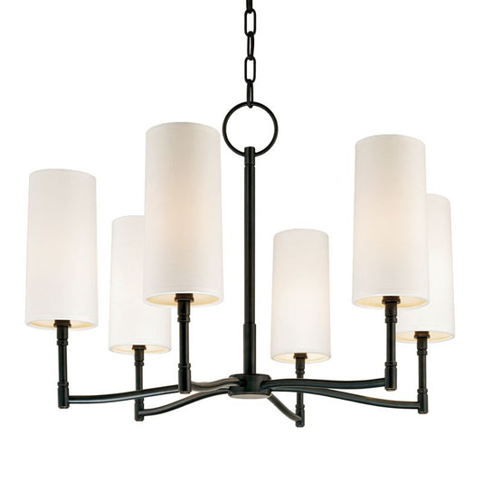 Dillon 6-Light Chandelier - Old Bronze by Hudson Valley Lighting