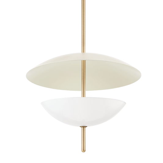 Dion Pendant - 3-Light - Patina Brass - Troy Lighting F6624-PBR/SSD